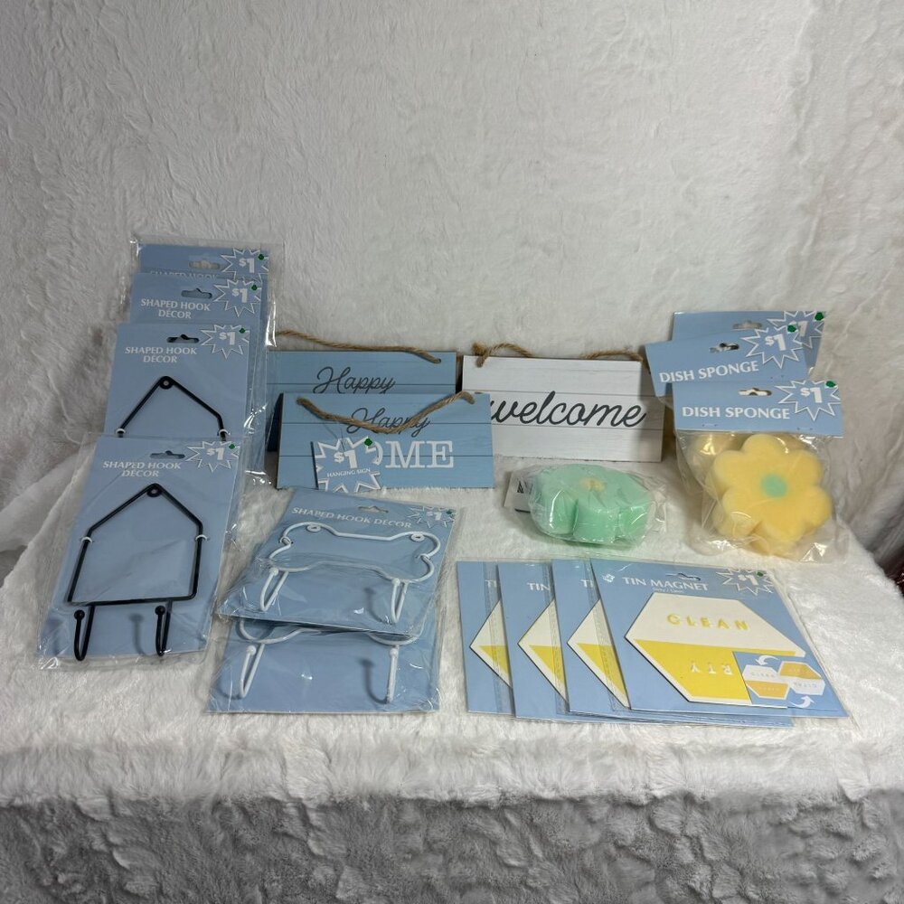 Mixed Bundle Lot New Home Decor & Kitchen Accessories Set